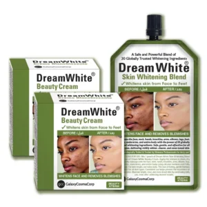 Dream White Skin Whitening Beauty Creams Pack of 2 + Whitening Blend