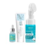 Biocos Brightening Essentials Kit | Glutathione Beauty Cream Acne | Fighting Mousse & Hydrating Multi | Serum – Brighten Clear And Hydrate Your Skin For A Radiant Even Complexion