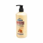 Biocos Hydrating Body Lotion (1000ml) With Honey Vitamin E & Sunflower Oil | Moisturizing Cream For Dry Skin Reduces Fine Lines Non Allergenic Paraben Free