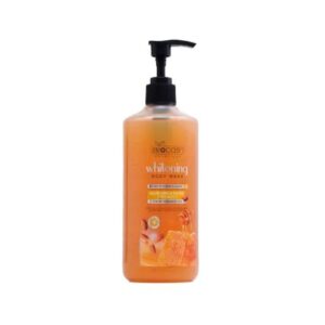 Biocos Whitening Body Wash – Softens & Nourishes Skin With Honey Almond Extracts & Hyaluronic Acid – Gentle Cleansing For Dry & Damaged Skin (500ml)