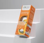 Biocos Vitamin C Face Wash Mousse | Brightening & Hydrating Cleanser With Aloe Vera & Vitamin B5 | Gentle Foaming Wash For Radiant Skin Deep Pore Cleansing Anti Breakout Non Drying (120ml)