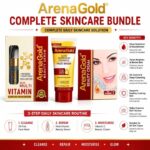 Arena Gold Beauty Cream Serum (5ml) And Acne Facewash (100gm)